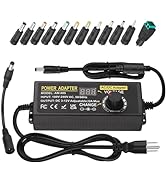 Auplf Variable Power Supply, Adjustable 3V ~ 12V 12A 144W DC Power Supply, AC 100V-240V 50/60Hz U...