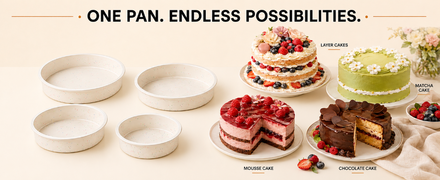 round cake pans
