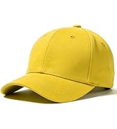 Doitory Baseball Cap Cotton Baseball Hat for Men & Women, Adjustable Low Profile Unisex Ball Cap,...