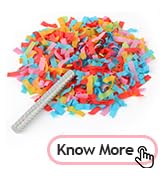 colorful confetti sticks