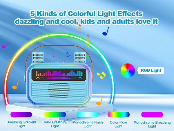 kids karaoke machine for girls