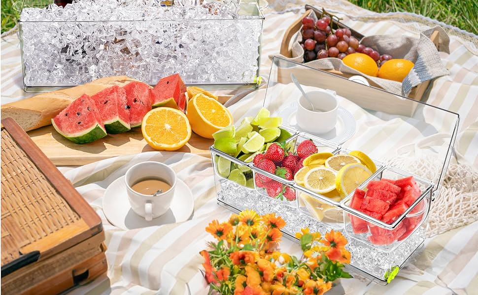 CHILLED CONDIMENT TRAY