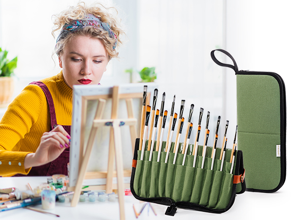 Paint Brush Holder & Organizer