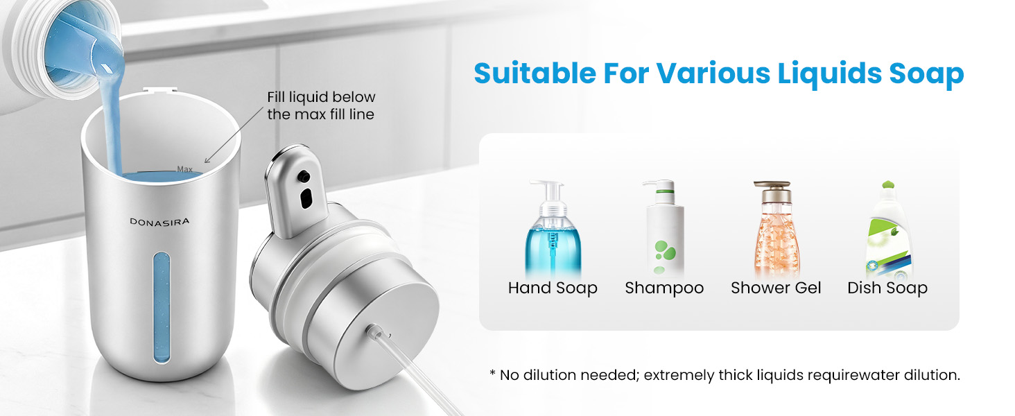 DONASIRA Automatic Soap Dispenser