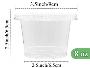 6 reusable cups with lids and straws