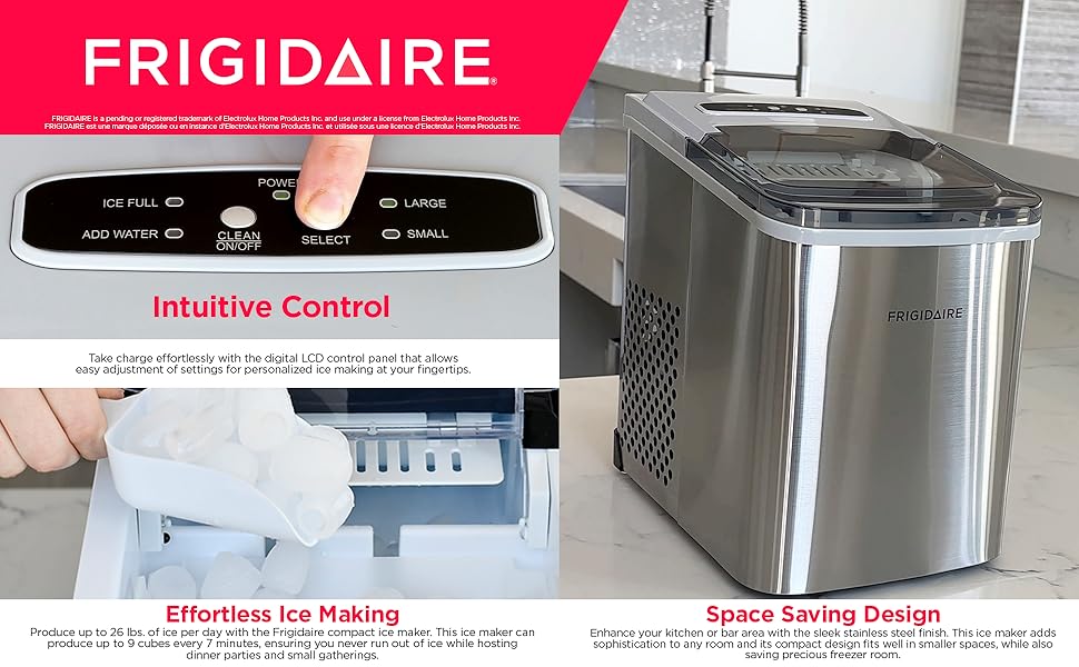 Frigidaire compact ice maker