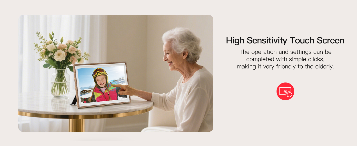 frameo digital frame wifi picture photo video share moment from phone