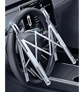 xuenair Steering Wheel Laptop Holder for Car SUV Pickup Truck Tesla Vehicle Workstation, Adjustab...