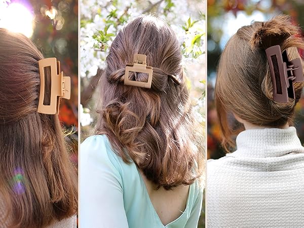 clips on hair