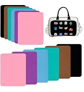 PH PandaHall 12pcs 6 Colors Felt Fabric Inserts for Ita Bag, Rectangle Ita Bag Insert Bags Access...