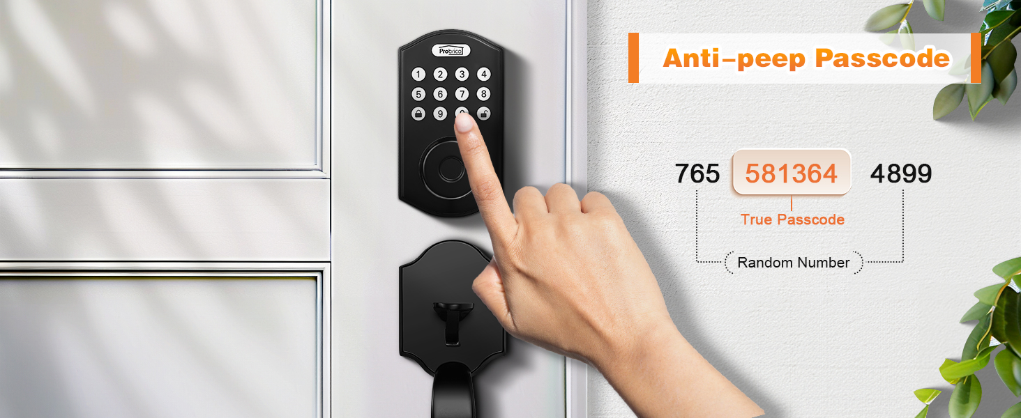 Anti-peep Passcode