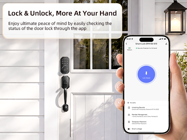 VCHOO Keyless Entry Door Lock