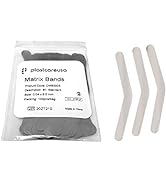 144 Dental Matrix Bands, Number 1 .0015 Inch 0.04mm Regular Tofflemire Type