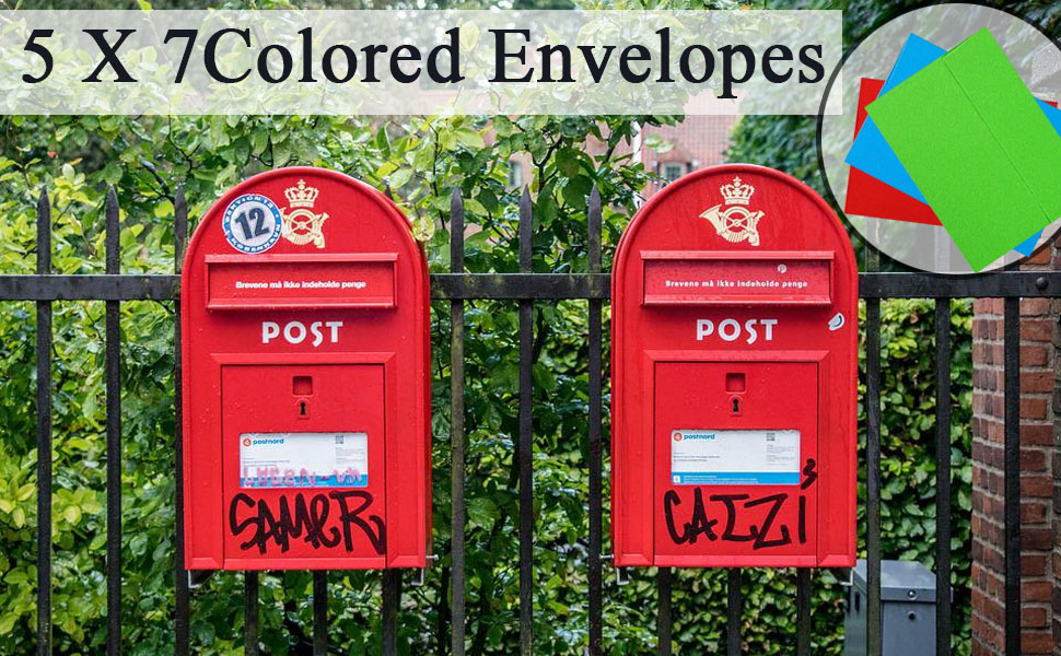 Colored Envelopes, Envelopes, Card Envelopes A7 Envelopes Envelopes for Invitations