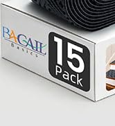 BAGAIL 15 Pack Non-Slip Stair Treads for Wooden Steps - 8"x30" Peel and Stick Carpet Stair Runner...