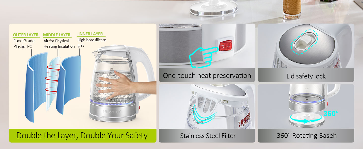 Hot water boiler Electric Tea Kettle