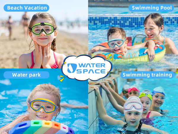 boys girls swim goggles