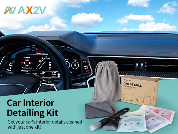Car Interior Detailing Kit