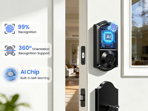 Veise Fingerprint Smart Door Lock