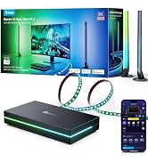 Govee HDMI 2.1 Sync Box Kit 2, Includes AI Sync Box, Light Bars, and Monitor Backlight, Supports ...