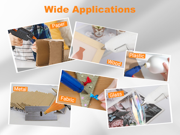 Hot Glue Sticks - Applications