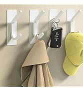 VINHOLD Heavy Duty Self Adhesive Hooks, Stainless Steel Wall Hooks for Hanging Coats, Towels, Hat...