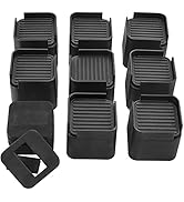 BTSD-home Adjustable Bed and Furniture Risers Elevator up to 3 or 4 inch Heavy Duty Bed Risers fo...