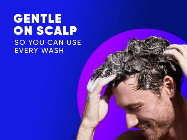 Gentle on the scalp, allowing everyday use for effective dandruff relief.