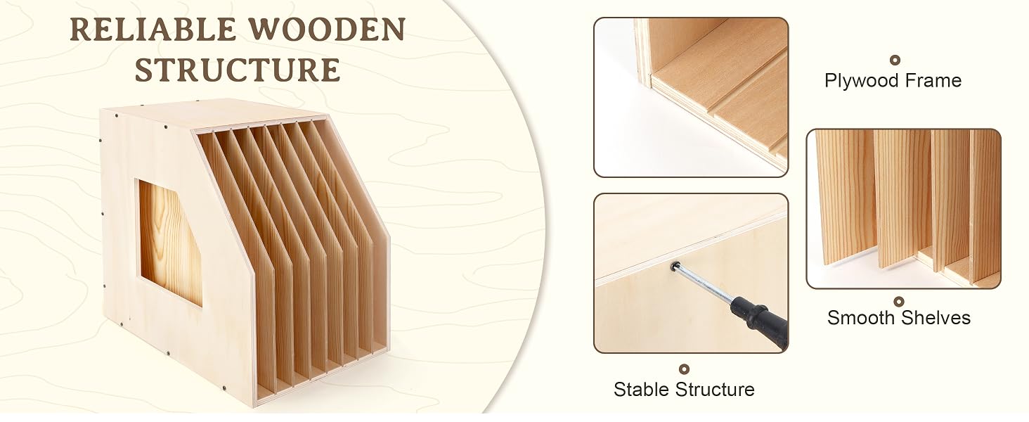 Scrapbook Paper Rack