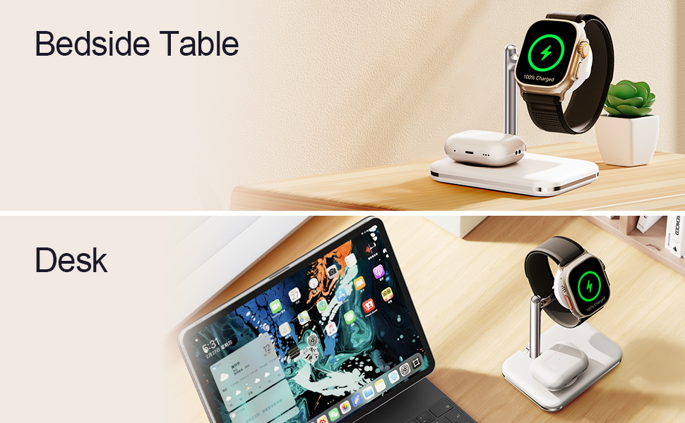 apple watch stand charging dock