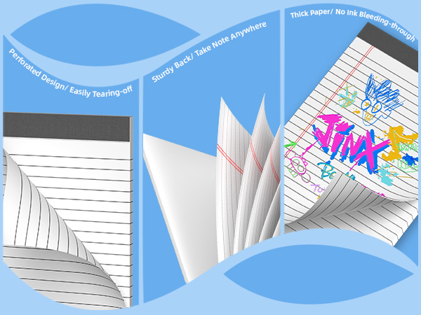 legal pads