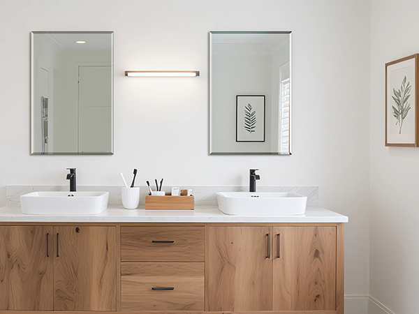 bathroom mirror