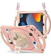 ZenRich Kids Astronauts Case for iPad 9th 8th 7th Generation 10.2'' and iPad Air 10.5 /Pro 10.5, ...
