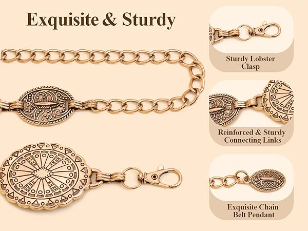 Metal Concho Belt