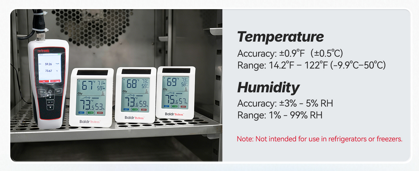 Temp & Humidity Accuracy