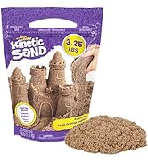 Kinetic Sand, 3.25lbs Beach Play Sand, Exclusive, Easter Basket Stuffers, Moldable Sensory...