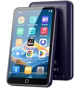 Fanvace MP3 Player with Bluetooth and WiFi, Spotify and Parental Controls | Android 10, 4" Touchs...