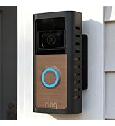 Anti-Theft Doorbell Mount with Adjustable Angle(45-135 Degrees),Upgraded Steel Metal Bracket for ...