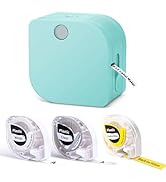Phomemo Label Maker Machine with 3 Tapes, P12 Small Bluetooth Mini Label Makers with Multiple Tem...