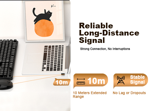 Wireless Keyboard and Mouse Combo