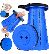 Fishboy Upgraded Collapsible Stool for Adults,Portable Retractable Folding Telescoping Foldable C...