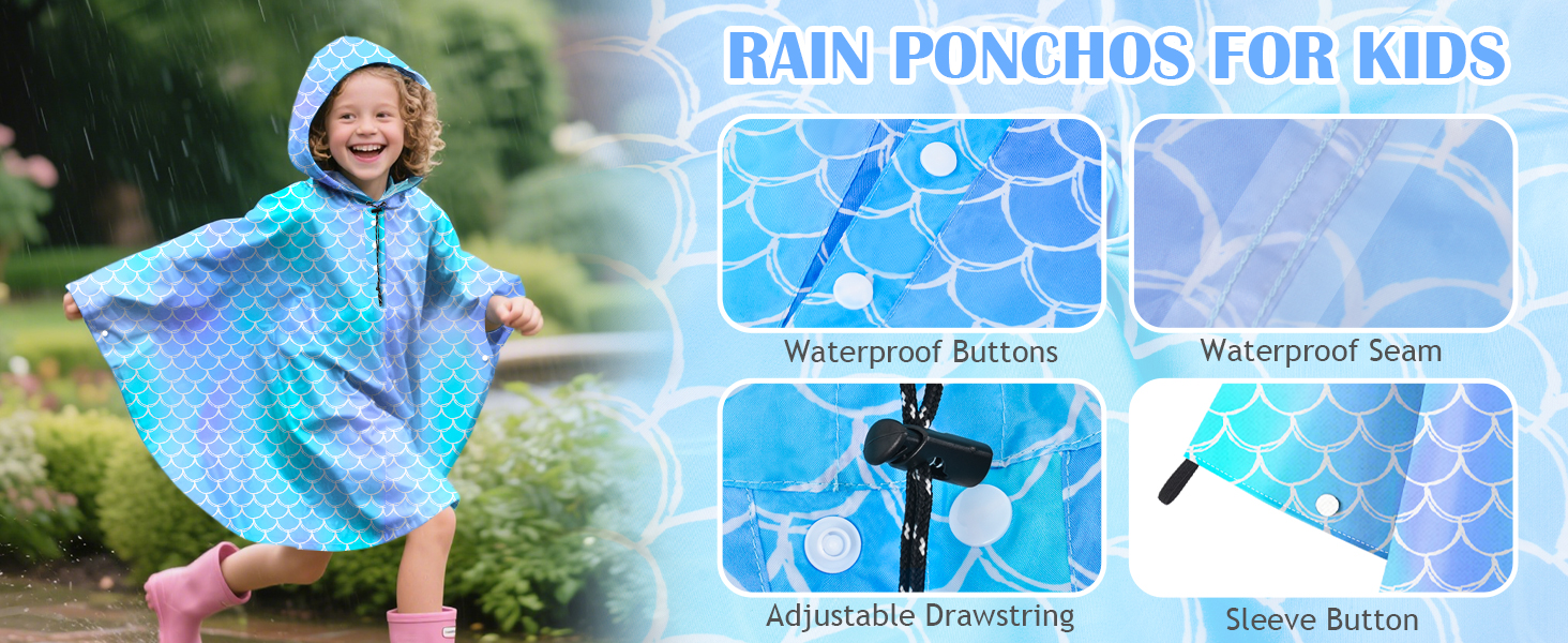 ponchos for kids