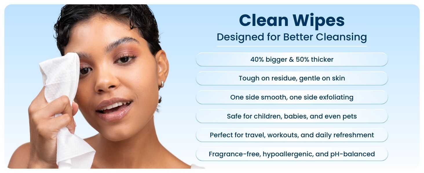 Clean Skin Club Wipes 3