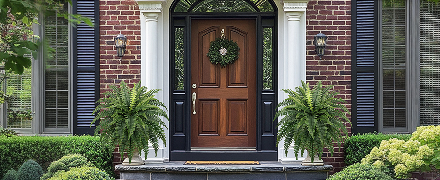 artificial ferns for outdoors