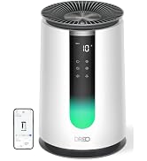 DREO Smart Air Purifier for Home Bedroom Up to 856ft², AHAM VERIFIDE, 3-in-1 HEPA Filters, 4 Mode...