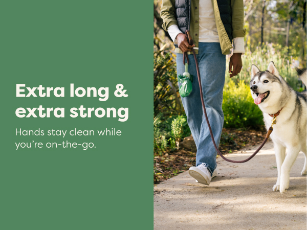 Extra long and extra strong bags