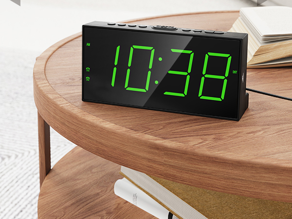 alarm clocks for bedrooms