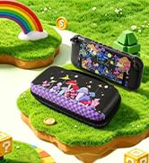 GLDRAM Magical Mushroom Carrying Case for Nintendo Switch 2 (2025) Durable Travel Storage Bag wit...