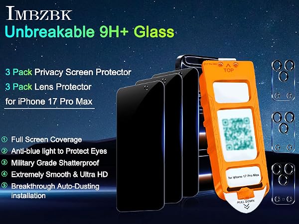 iphone 17 pro max screen protector