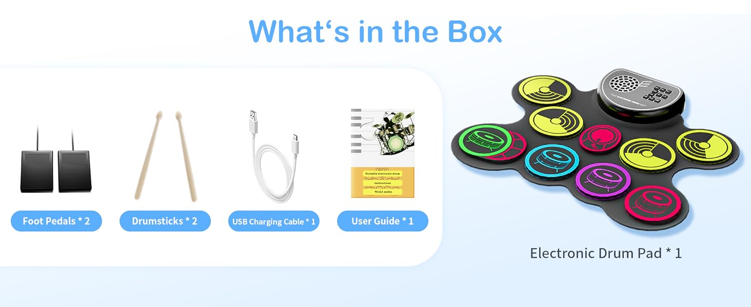 electric drum set for kids